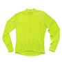 Electric Green long-sleeved bicyclist jersey